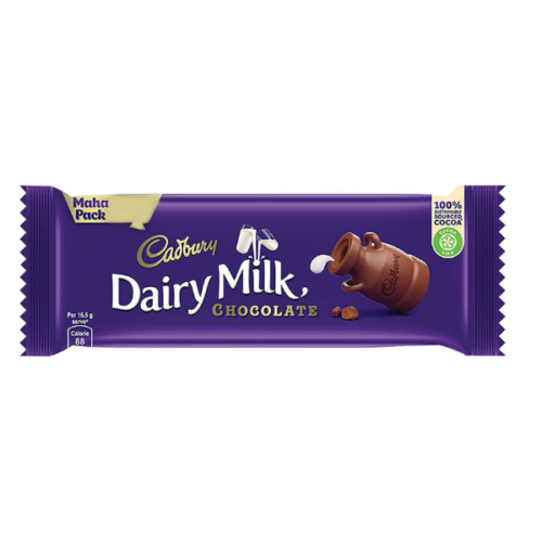 Cadbury Dairy Milk Chocolate Flowpack 55gm