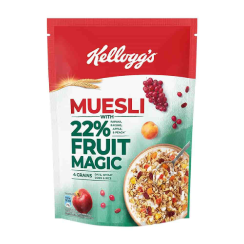 Kellogg's Muesli Fruit Magic Breakfast Cereal 500gm