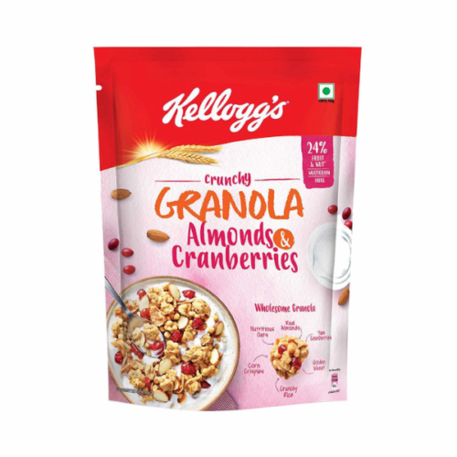 Kellogg's Granola Almonds & Cranberries Breakfast Cereal 140gm