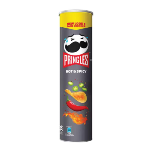 Pringles Hot & Spicy Potato Chips